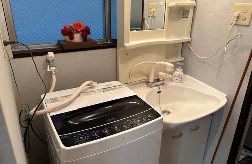 Tenokuchi-cho Appartement | 70 square meters in size with modern tatami mats. A spacious and open room with a harmony of traditional Japanese and Western styles.