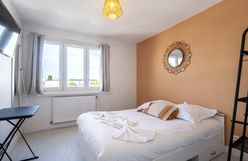 Patrotte Metz-Nord Appartement | 74 m² Appartement ∙ 3 chambres ∙ 8 personnes