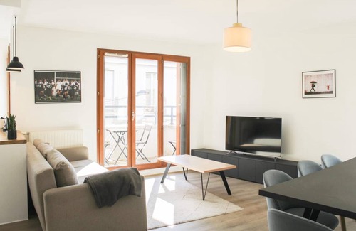 Saint-Denis Appartement | 74 m² Appartement ∙ 6 chambres ∙ 8 personnes