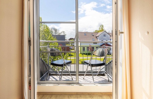 Pepelow Appartement | (8) Matthias, 2-room apartment, loggia, upper floor - Ostseeferienhaus Drachenflieger Pepelow OFC 02