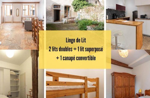 Cluny Appartement | 80 m² Appartement ∙ 3 chambres ∙ 8 personnes