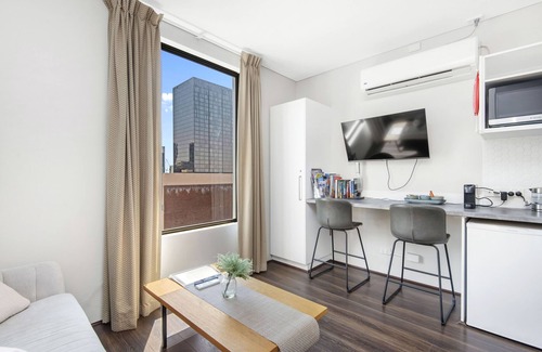 East Perth Appartement | 802 Serenity Studio Apt for 2 high floor WIFI Laundry CBD