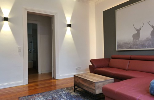 Bargteheide Appartement | 80m² apartment with 2 bedrooms, sunny terrace for up to 5 people in a central lo