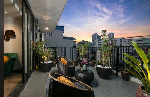 Dich Vong Hau Appartement | 85 m² Résidence de tourisme ∙ 2 chambres ∙ 10 personnes