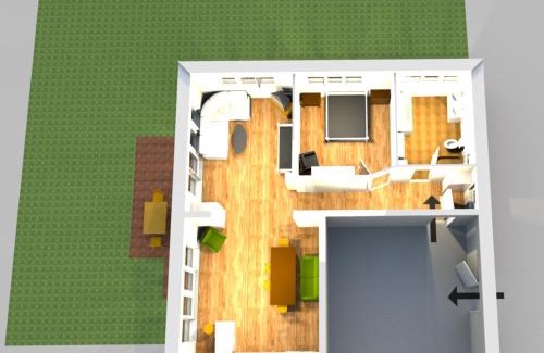 Stadtmitte Appartement | 85 qm Wohnung Pauluste mit Terasse und Garten