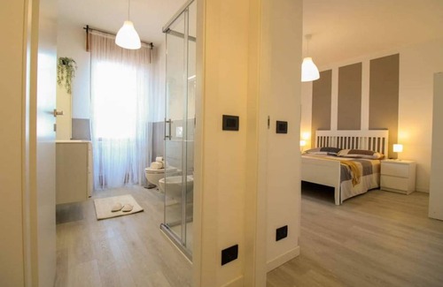 Montichiari Station Balnéaire | 87 m² Chambre privée ∙ 1 chambre ∙ 3 personnes