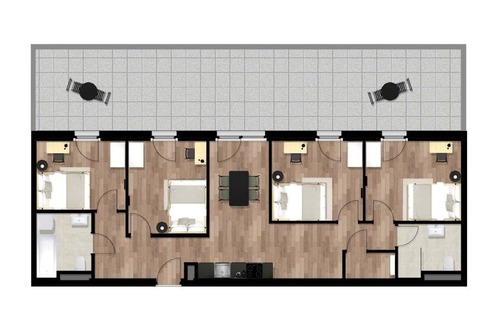 Lend Station Balnéaire | 89 m² Chambre privée ∙ 1 chambre ∙ 1 personne