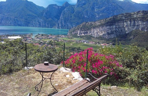 Torbole sul Garda Villa | Jardin Belvedere 9 avec grand jardin superbe vue sur Gardalke