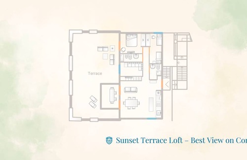 Brunate Appartement | 90 m² Appartement ∙ 2 chambres ∙ 4 personnes