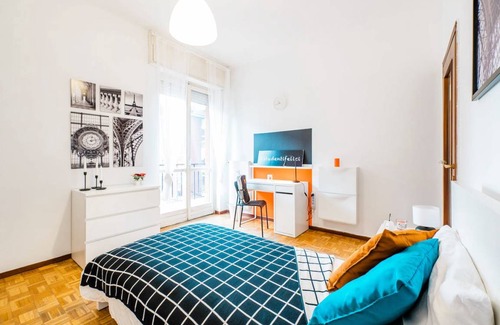 Bergamo Station Balnéaire | 90 m² Chambre privée ∙ 1 chambre ∙ 3 personnes
