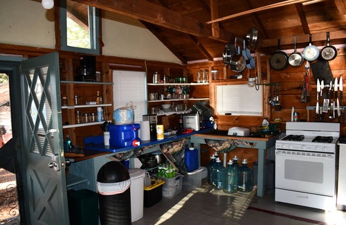 Deblois Cabine | 900 sq/ft off-grid cabin nestled on Upper Cranberry Lake. Pet Friendly!