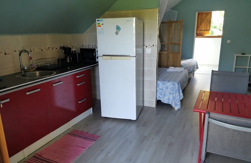 Saint-Charles Appartement | 971F3 - Gîte Sud-Ô-Naturel, "Palmier" sea view