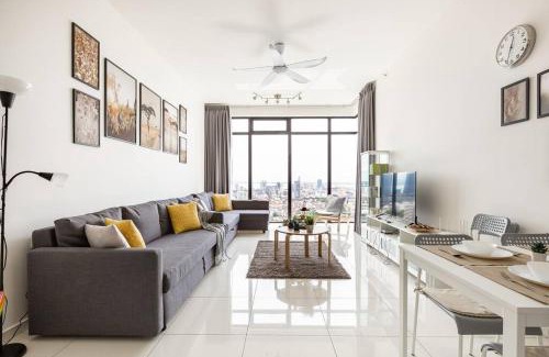 George Town Appartement | 9min drive to City Highfloor Aprmt City Skyline View Water Purifier