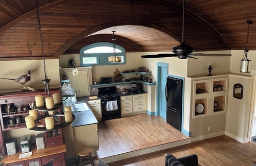 Vermontville Maison | A 1910 Chapel, all season home, fully renovated and is something to experience.