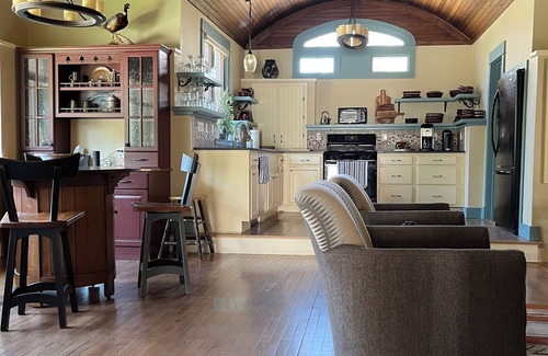 Vermontville Maison | A 1910 Chapel, all season home, fully renovated and is something to experience.