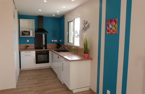 Saint-Pardoux Maison | Spatieuse Maison neuve,3ch,6pers TV,WIFI,terrasse,parking,au calme.2min du Lac !
