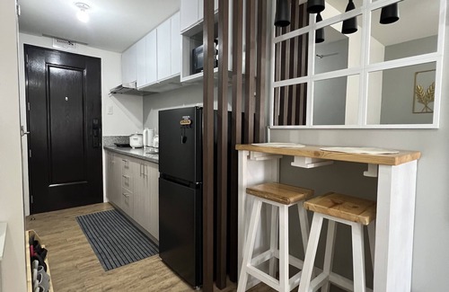 Las Pinas Copropriété | A 24-sqm studio type . Has 3 beds and perfect for families, couples or friends.