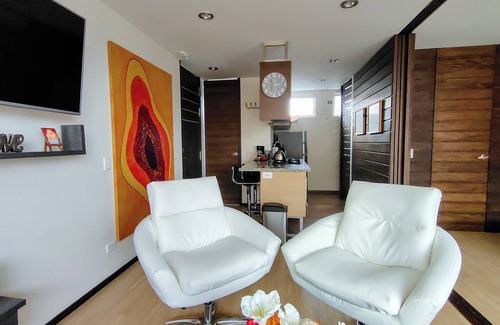 Laureles Appartement | 🏠1 HDTV, lit Queen Size confortable 🛏️ A / C Wi-Fi rapide 📶