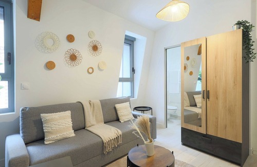 Prince–Marmottan Appartement | A/C studio 2P Roland Garros/Parc des Princes