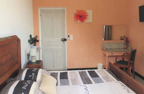 Valle-de-Campoloro Lit Et Petit-Déjeuner | A Caserella - Chambre d'hôte avec salle de bain non attenante et vue sur mer