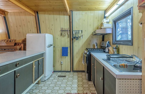 Silver Star Mountain Cabine | A-Frame Cabin nestled in the trees - laundry, pet-friendly, close to village
