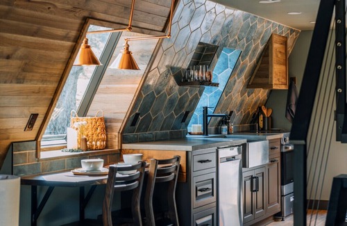 New Philadelphia Cabine | A-Frame Cabin on 95-acres with 2 private lakes