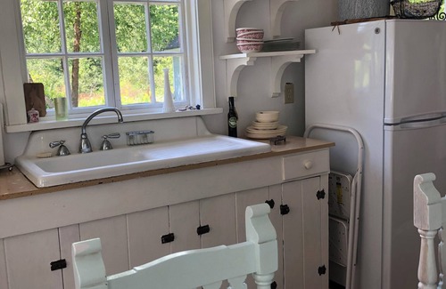 Waldoboro Cottage | A Garden with a Cottage in Waldoboro