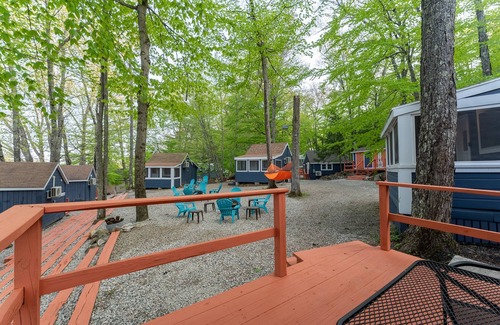 Alton Bay Cabine | A great cabin with lake views & access! Now Featuring AC/ Wi-Fi- & TV