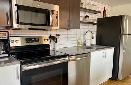 Old Market Appartement | A historic 900 square foot Atrium loft in the heart of the Old Market