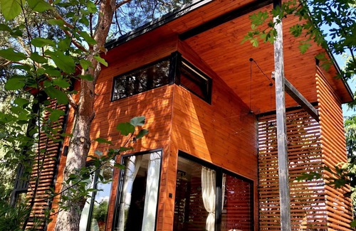 Dlugosiodlo Cottage | Chalet contemporain avec jardin à Dlugosiodlo