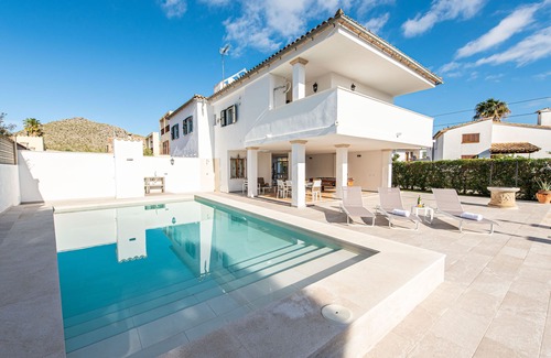 Les Palmeres Maison | A perfect location villa for holidays with A/C and private pool