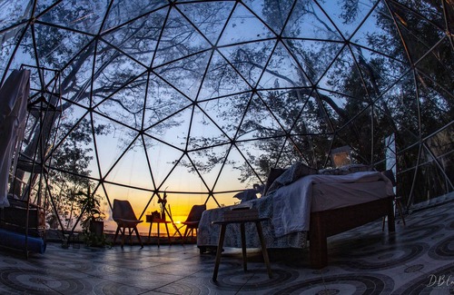 Miramar Station Balnéaire | A TRANSPARENT DOME IN THE JUNGLE
