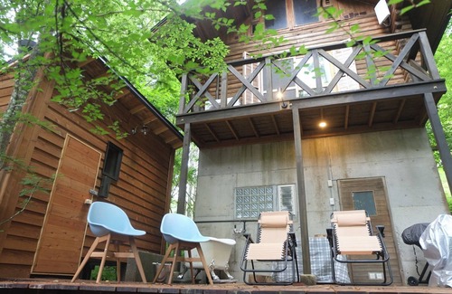 Yamanakako Maison | A unique log house surrounded by rich nature with / Minamitsurugun Yamanashi