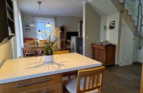 Rerik Appartement | A12 Das rote Haus am Haff Roggow Ostseebad Rerik - A12: 3-room vacation home (90m²; max. 5 pers.),