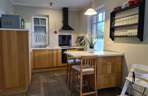 Rerik Appartement | A12 Das rote Haus am Haff Roggow Ostseebad Rerik - A12: 3-room vacation home (90m²; max. 5 pers.),