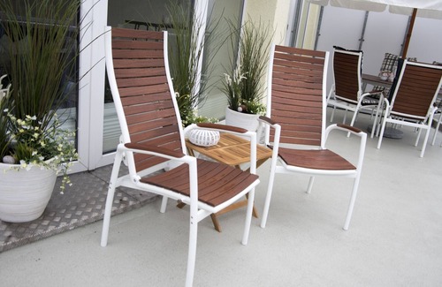 Sahlenburg Appartement | A2.5 - Exclusive, beautiful vacation apartment with round balcony for 4 people