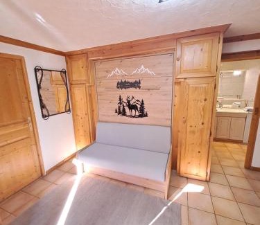Praz-sur-Arly Appartement | A4 km de Megève très joli studio avec jacuzzi ,vue sur les montagnes au calme