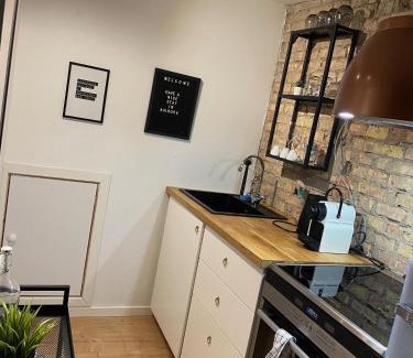 Aalborg Appartement | Aalborgs mest centrale lille hyggelige New Yorker lejlighed