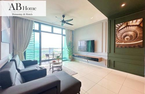 Masai Appartement | ABHOME "ART MUSEUM SUITE" #GreenHaven #360"City & Sea View #Masai #JB