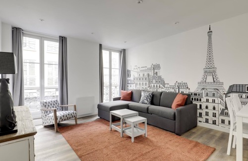 Quartier de la Place-Vendome Appartement | AC 4 p Apt, Louvres/Place Vendome/Paris center