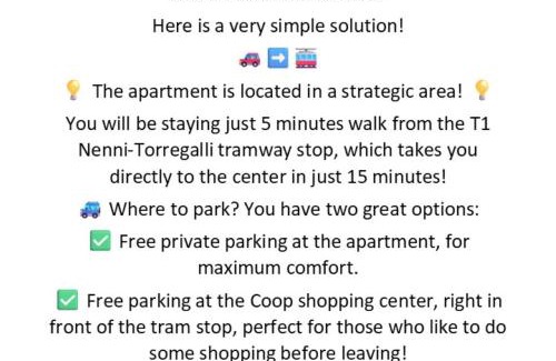 Isolotto Appartement | Accogliente Appartamento a Firenze con parcheggio