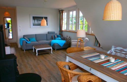 Borgerende Appartement | App. Nixe with WLAN and fireplace Pets welcome - NIXE WLAN SAUNA KAMIN HAUSTIERE