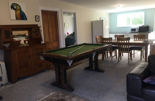 Rakaia Appartement | Accomodation on lifestyle block close to the Rakaia River