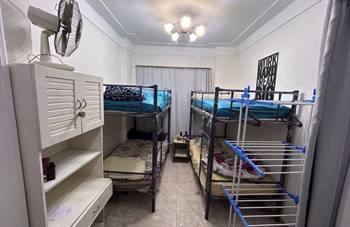 Port al-Basal Lit Et Petit-Déjeuner | Affordable 4-single beds hostel in the middle of Alexandria!