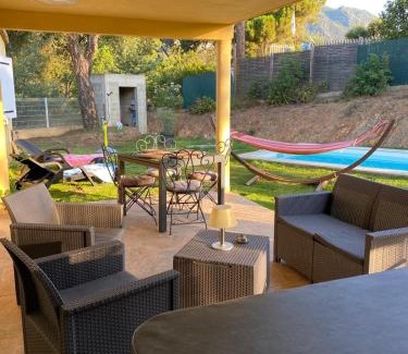 Cervione Appartement | Agréable rez de jardin avec Piscine et Jacuzzi