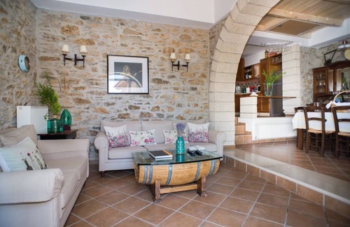 Mirsini Maison | Agrilos vue sur la mer maison