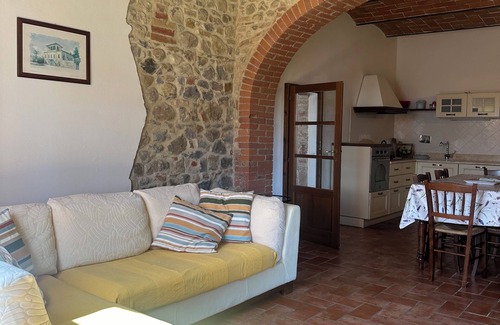 San Macario In Monte Appartement | Agriturismo La Peschiera - Veranda prov. of Siena near San Gimignano