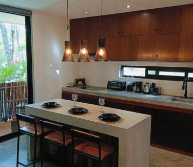 Chemuyil Appartement | Agua & Selva luxury Jungle loft
