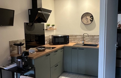 Chaille-les-Marais Appartement | AIGRETTE, Gîte 2 personnes avec piscine chauffée, Marais Poitevin