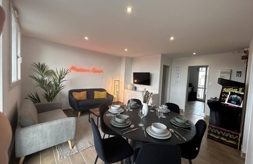 Colomiers Appartement | Air Arcade - 1 à 6 personnes